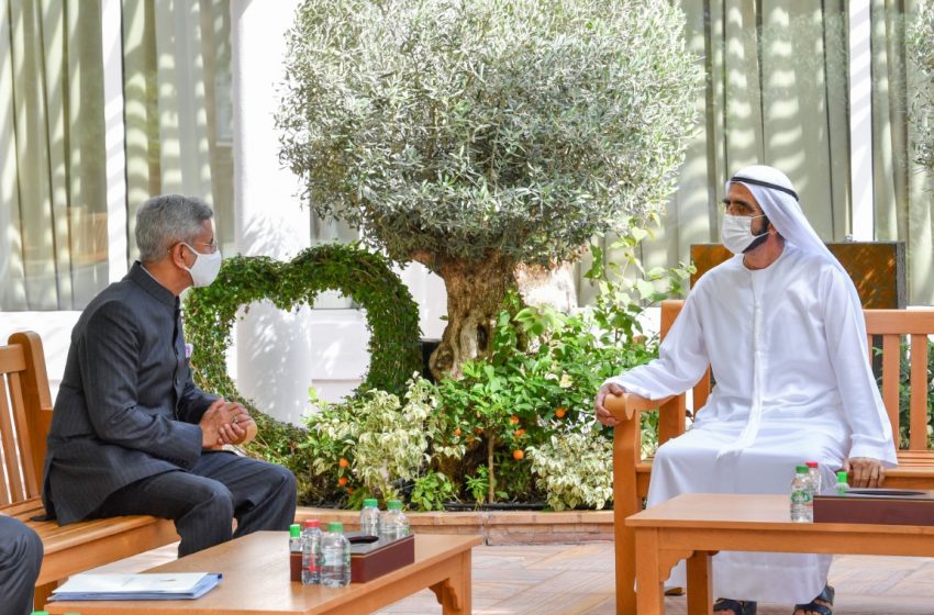  Mohammed bin Rashid receives message from Indian Prime Minister