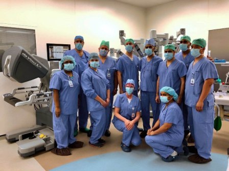  Sheikh Shakhbout Medical City performs its First Robotic Surgery
