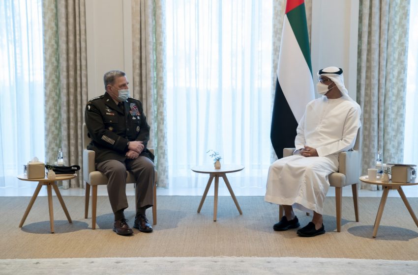  Mohamed bin Zayed receives Chairman of the U.S. Joint Chiefs of Staff