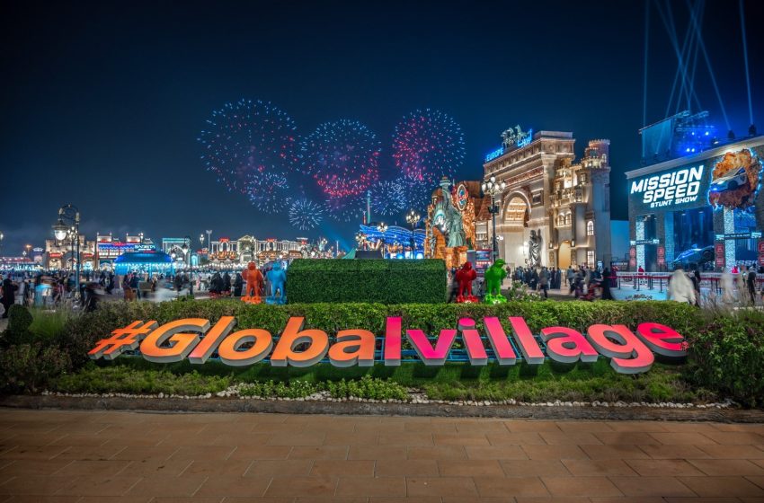  Global Village lights up Dubai skies to celebrate New Year 2021 in seven countries around the world