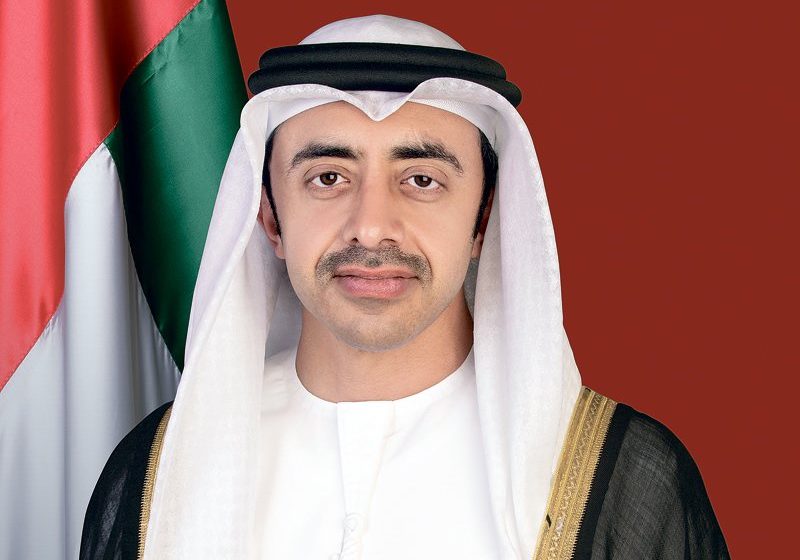  Abdullah bin Zayed affirms UAE’s full support for Saudi initiative to reach a political solution in Yemen