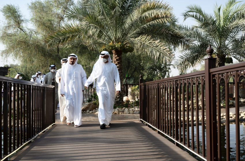  Mohamed bin Zayed exchanges greetings with Ajman Ruler on Eid al-Fitr
