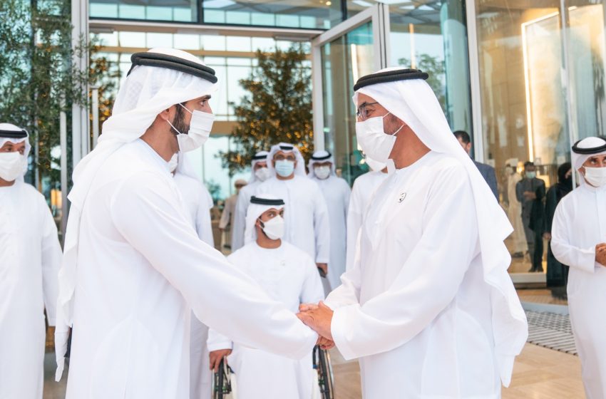  Hamdan bin Mohammed meets with Hamdan bin Zayed in Dubai