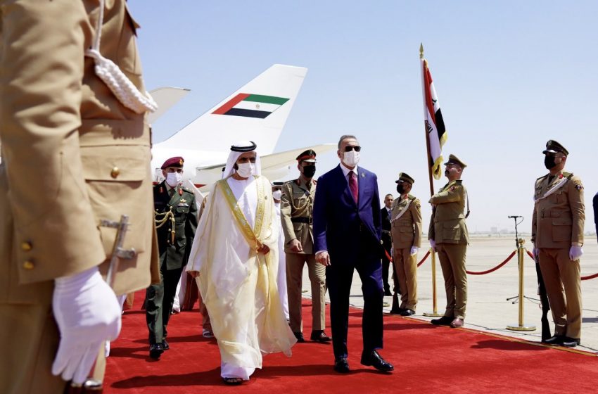  Mohammed bin Rashid arrives in Baghdad for Conference on Cooperation and Partnership