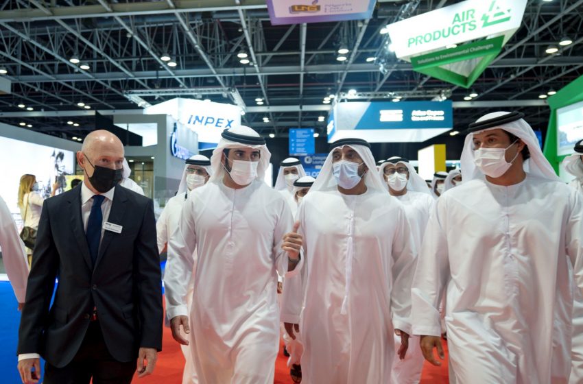 Hamdan bin Mohammed opens Gastech 2021 Exhibition and Conference