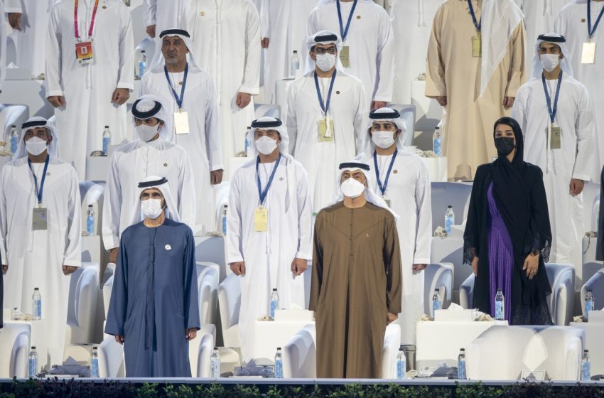  Mohammed bin Rashid, Mohamed bin Zayed attend opening ceremony of Expo 2020 Dubai