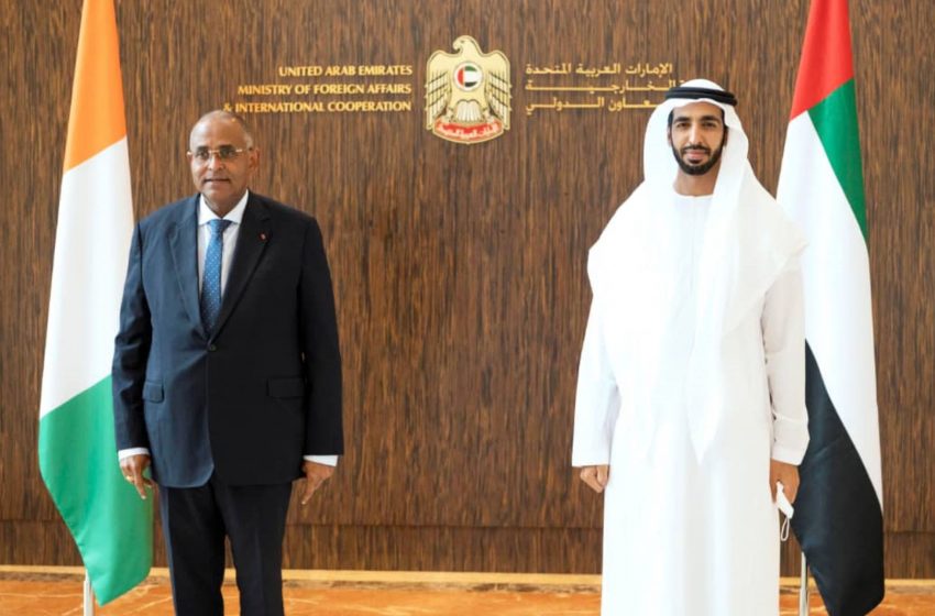  Shakhbout bin Nahyan receives Ivory Coast’s PM