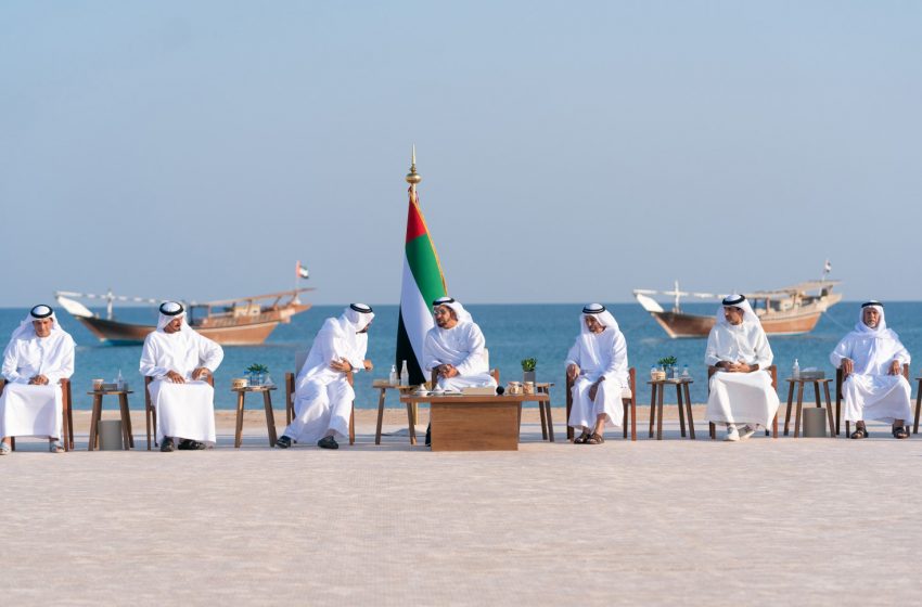  Hamdan bin Zayed visits Delma Island