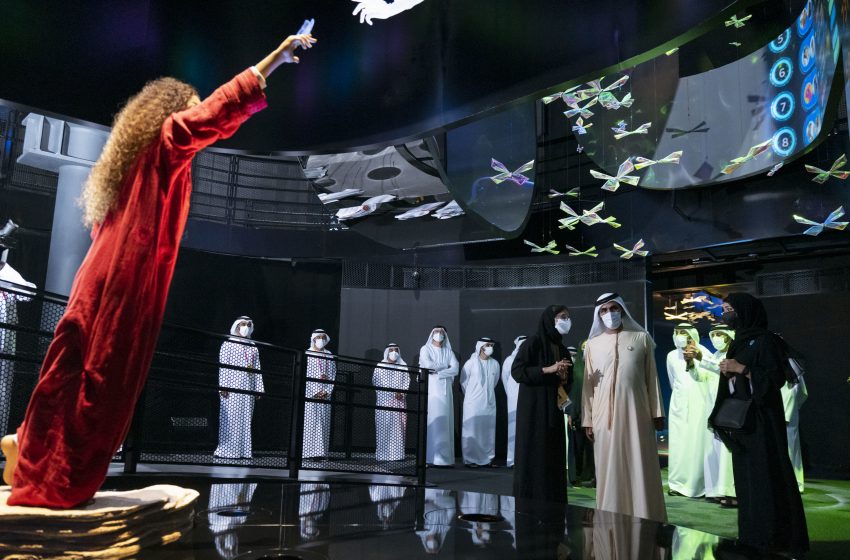  Mohammed bin Rashid visits Alif – The Mobility Pavilion and Hungary Pavilion at Expo 2020 Dubai