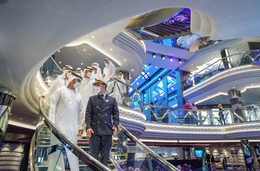  Mansoor bin Mohammed attends naming ceremony for MSC Virtuosa