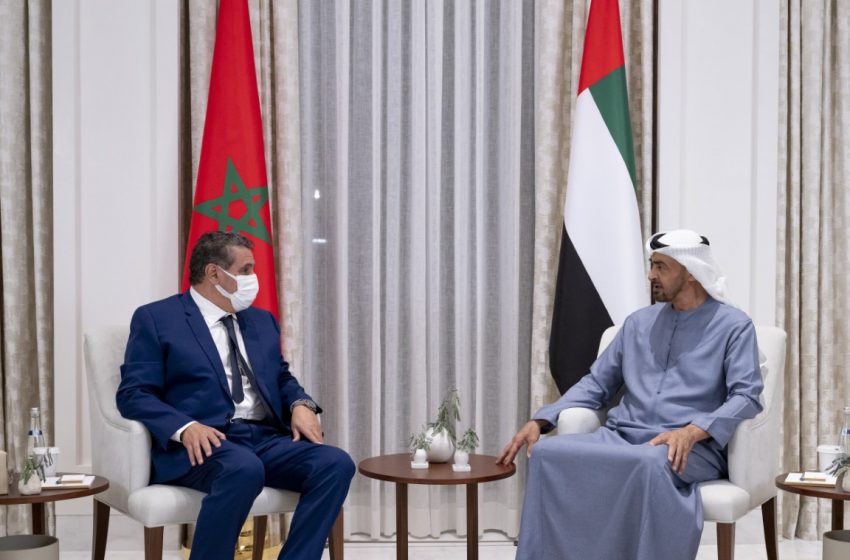  Mohamed bin Zayed receives Prime Minister of Morocco