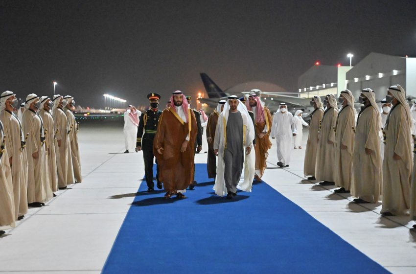 Saudi Crown Prince departs Abu Dhabi