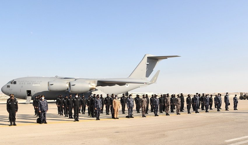 UAE security force arrives in Saudi Arabia to participate in ‘Arab Gulf Security Exercise 3’