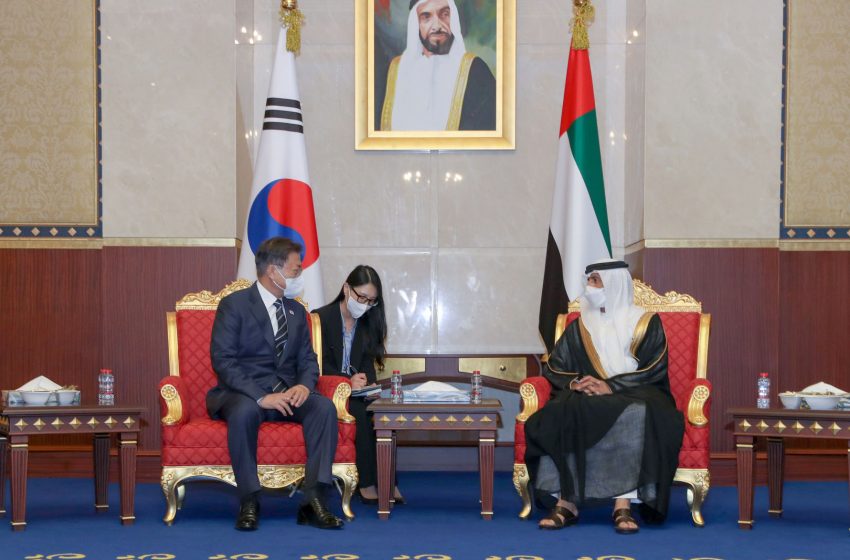  President of South Korea arrives in UAE on official visit