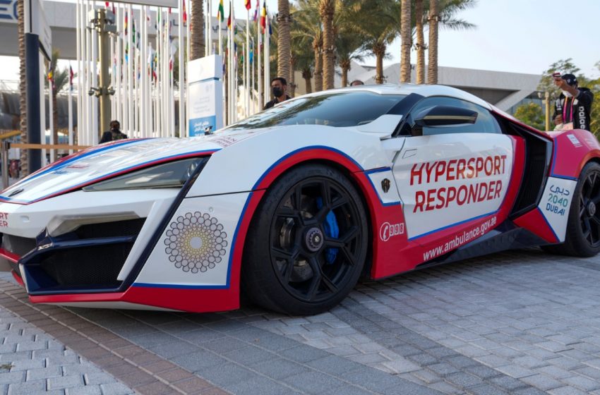  Dubai Corporation for Ambulance Services unveils world’s fastest and most expensive ambulance responder at Expo 2020 Dubai