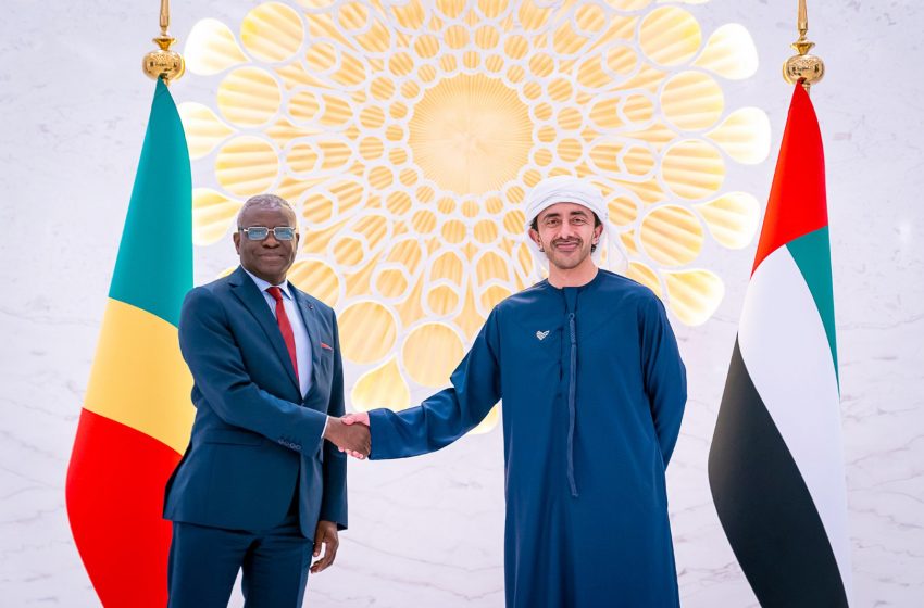  Abdullah bin Zayed meets with Congo PM at Expo 2020 Dubai
