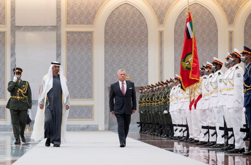 Jordan’s King arrives in UAE