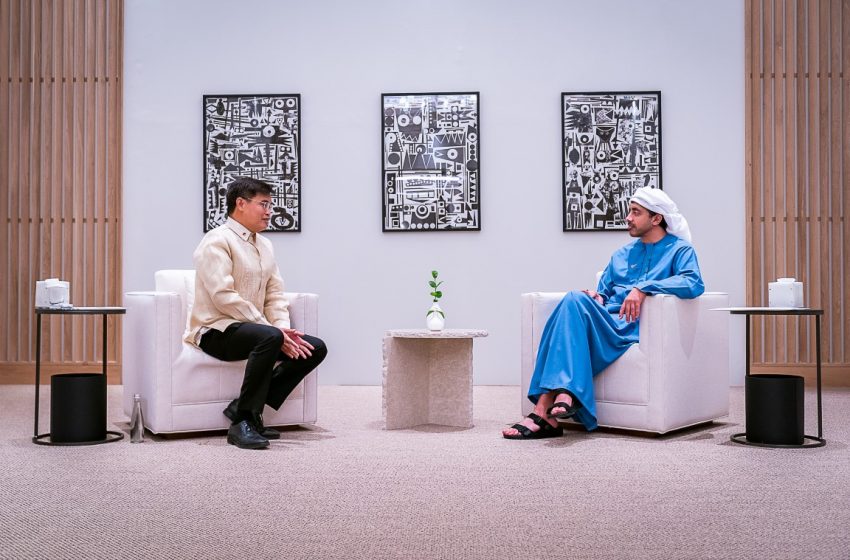  Mohamed bin Zayed receives message from President of Philippines