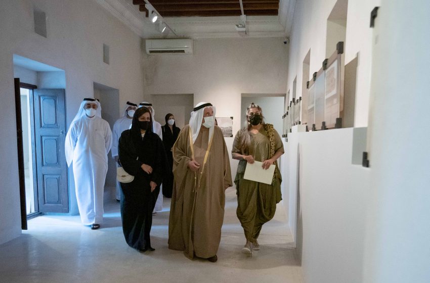  Sharjah Ruler inaugurates SAF Spring exhibitions 2022
