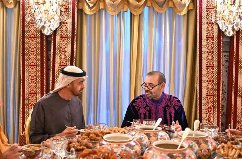  Mohamed bin Zayed attends Iftar banquet hosted by King of Morocco