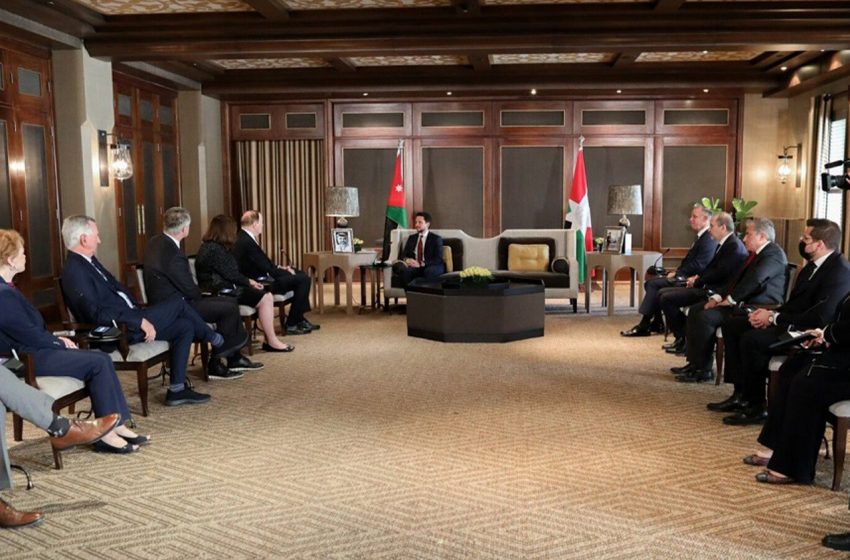  Crown Prince and Regent of Jordan receives US Congress delegation