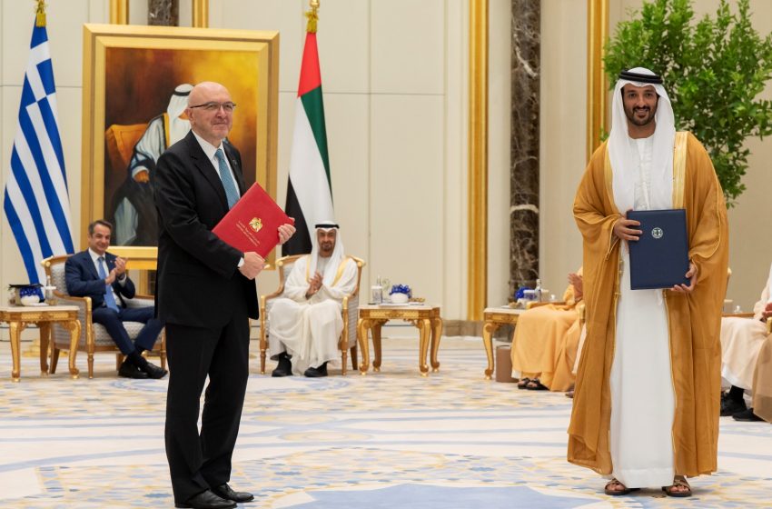 Mohamed bin Zayed, Greek Prime Minister attend signing of MoUs, cooperation agreements between UAE, Greece