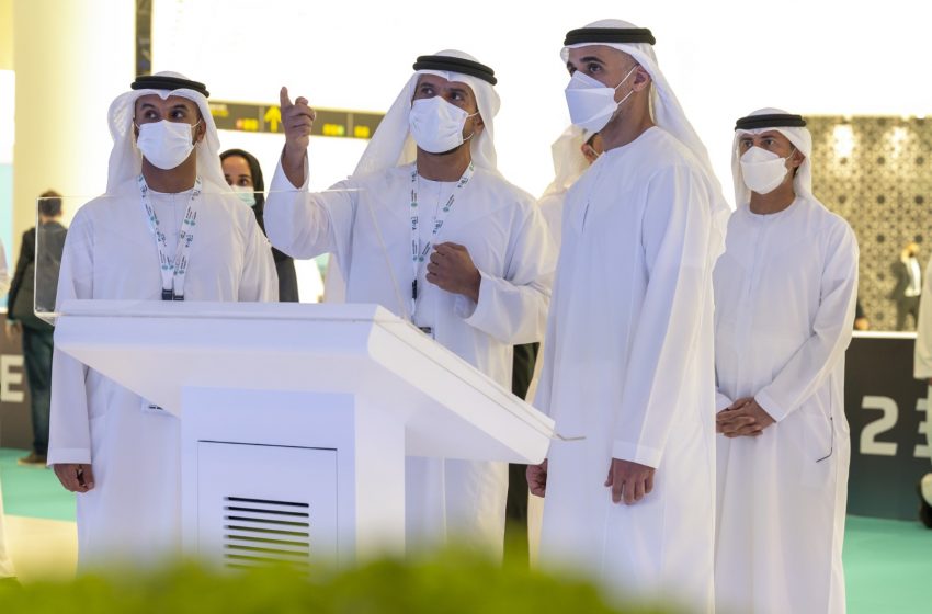  Khaled bin Mohamed bin Zayed attends World Utilities Congress 2022