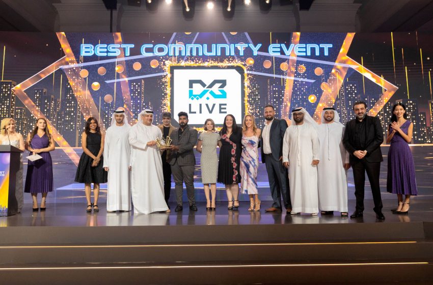  DXB LIVE wins Best Community Event at Middle East Event Awards