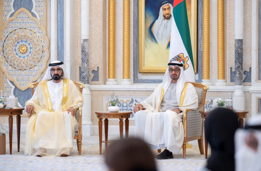  UAE President, VP preside over swearing-in of newly appointed Ministers of State