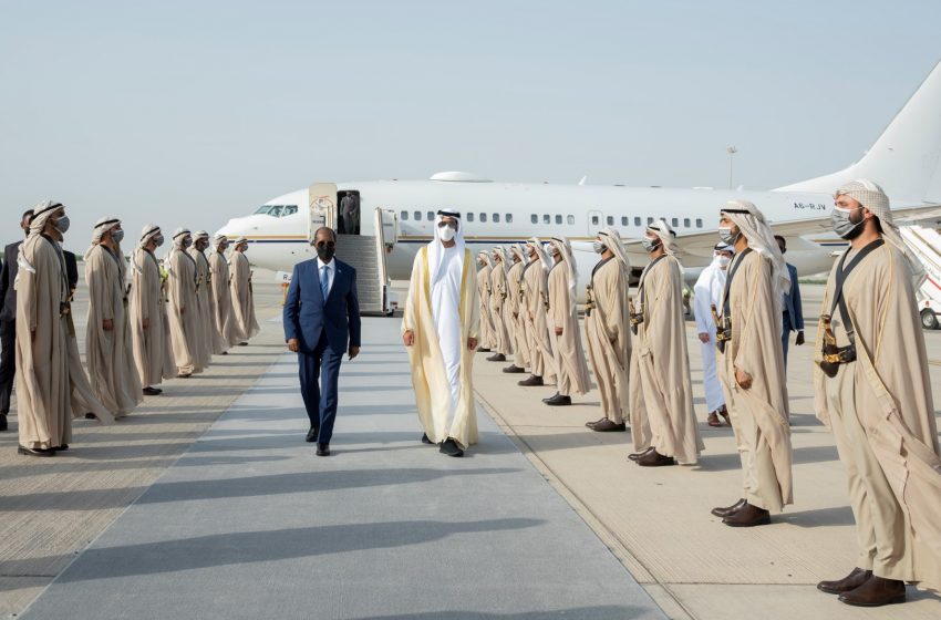  President of Somalia arrives in UAE