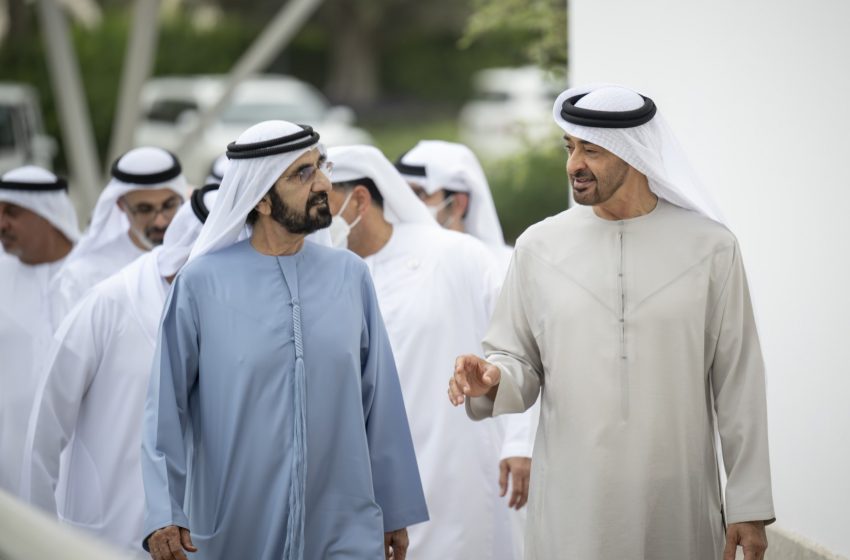  UAE President meets with Mohammed bin Rashid