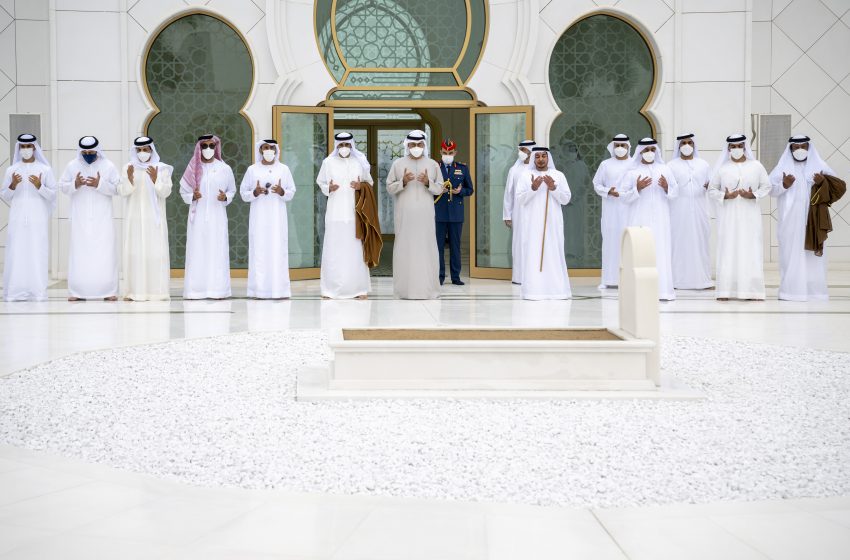  UAE President performs Eid Al Adha prayer at Sheikh Zayed Grand Mosque