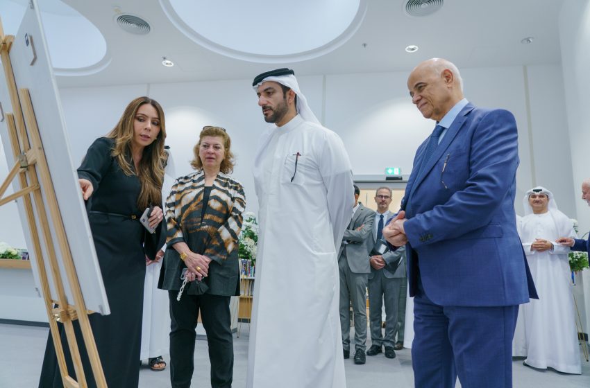  Sultan bin Ahmed inaugurates Library of FADC at UoS