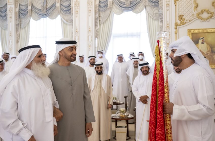  UAE President receives winner of Million’s Poet Programme