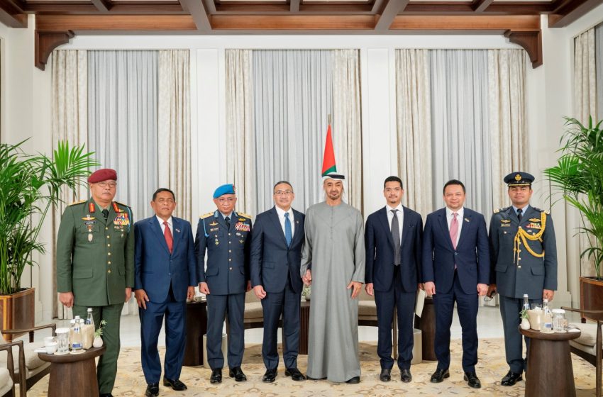  UAE President receives Malaysia’s Minister of Defence