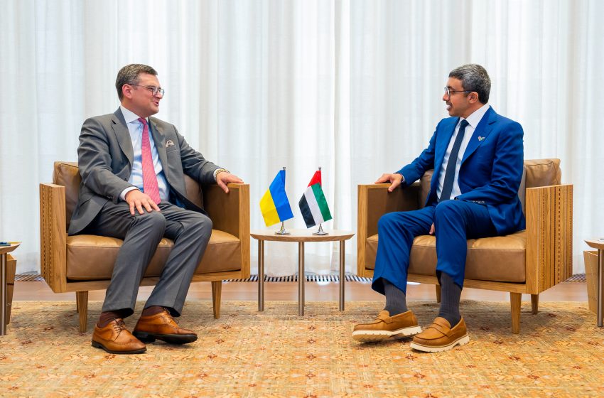  UAE Foreign Minister meets Ukrainian counterpart in New York