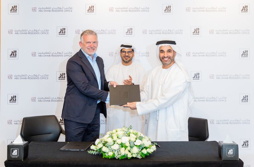  Abu Dhabi Residents Office signs strategic agreement with Aldar Properties