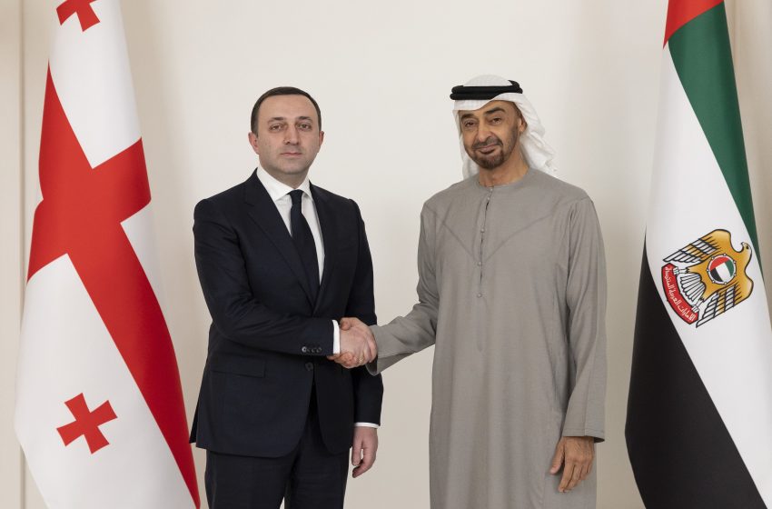  UAE President receives Georgian PM
