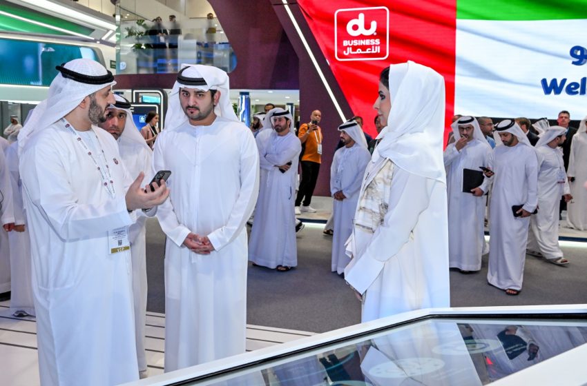  Maktoum bin Mohammed tours GITEX Global 2022