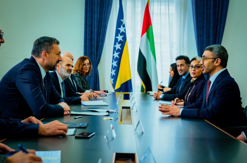  Abdullah bin Zayed meets FM of Bosnia and Herzegovina