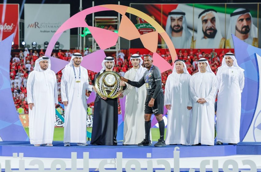  Shabab Al Ahli crowned ADNOC Pro League champions by Mansoor bin Mohammed