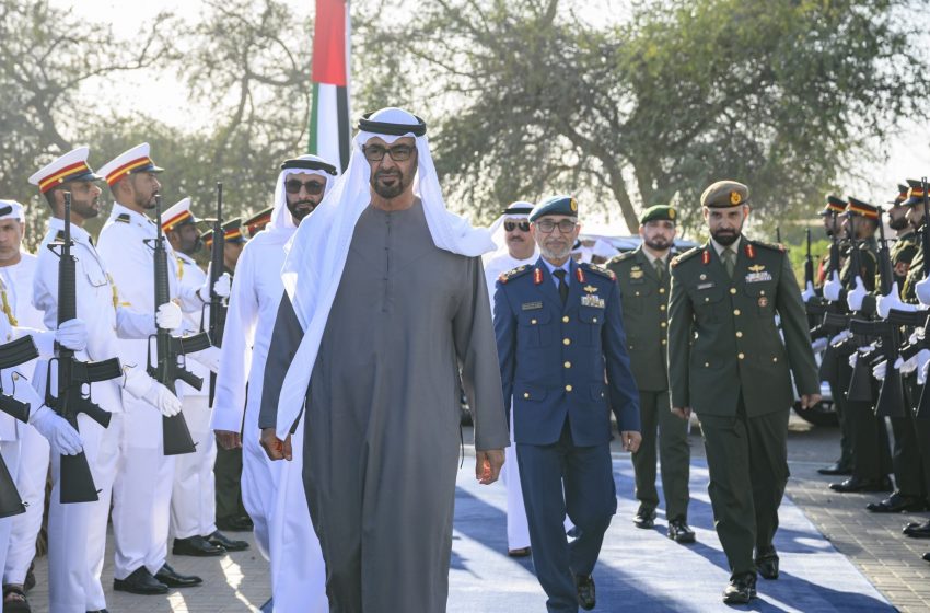  UAE President attends celebration marking anniversary of armed forces unification