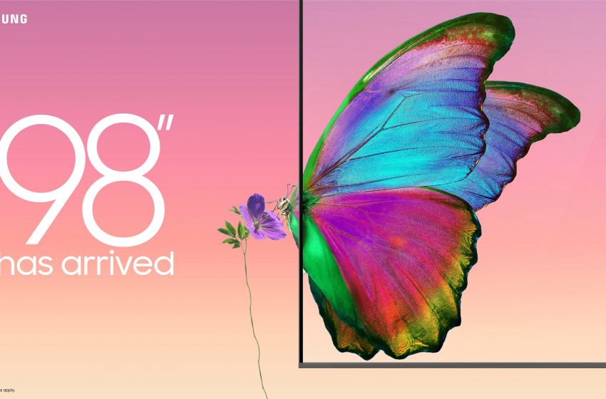 Samsung launches 98″ QLED, its biggest Smart TV yet