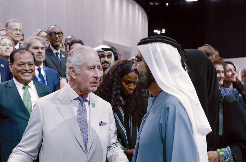  Mohammed bin Rashid meets with King Charles III on sidelines of COP28 in Dubai