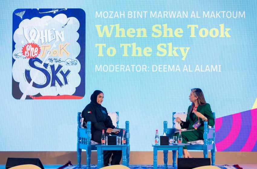  Kalimat launches Mozah Al Maktoum’s book at Emirates Airline Literature Festival