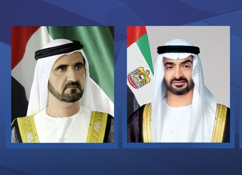  President and Mohammed bin Rashid welcome UAE guests attending WGS 2024