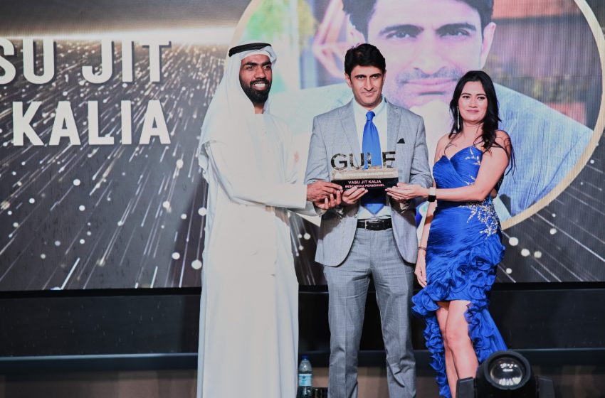  Internationally acclaimed Media Strategist Vasujit Kalia walks away with Media Personnel Award at Gulf Achievers Awards 2024
