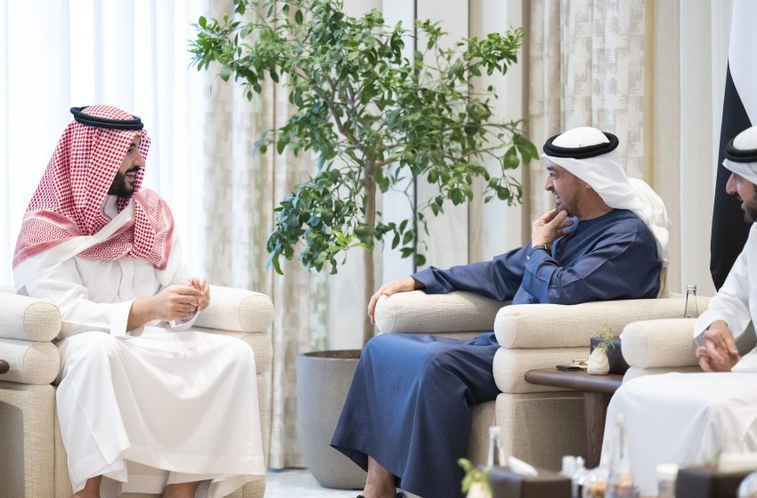 UAE President receives Prince Khalid bin Salman