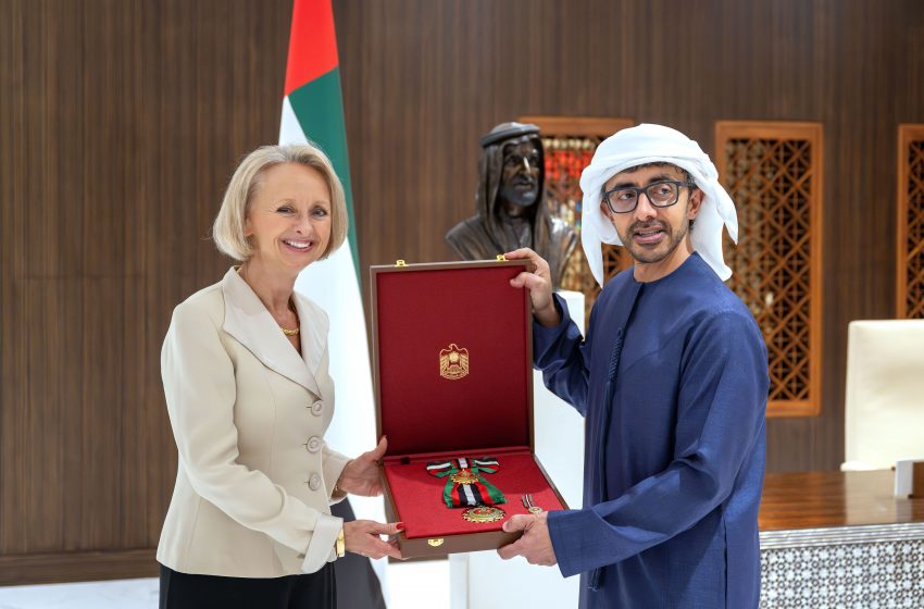 UAE President confers First-Class Order of Zayed II on US Ambassador