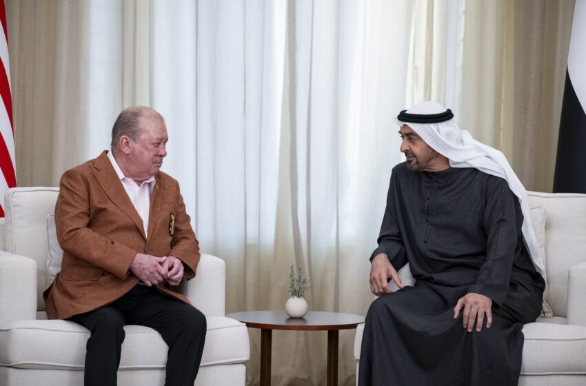  UAE President receives King of Malaysia